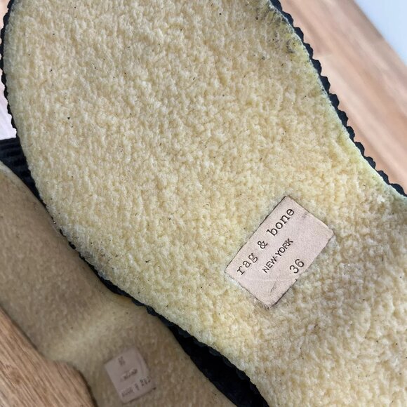 Rag & Bone Black Suede Sloane Boots Women's Size 6 NEW - Picture 10 of 13